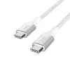 BELKIN Cabo USB - BoostCharge - Cabo USB-C para USB-C 240W - 1m - branco