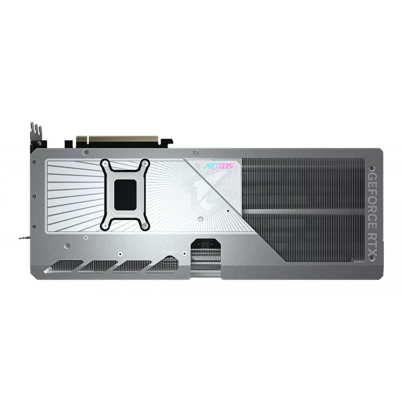 Placa gráfica GIGABYTE AORUS GeForce RTX 5080 MASTER ICE 16G — 16GB GDDR7, 256-Bit, PCIe 5.0, 2805 MHz