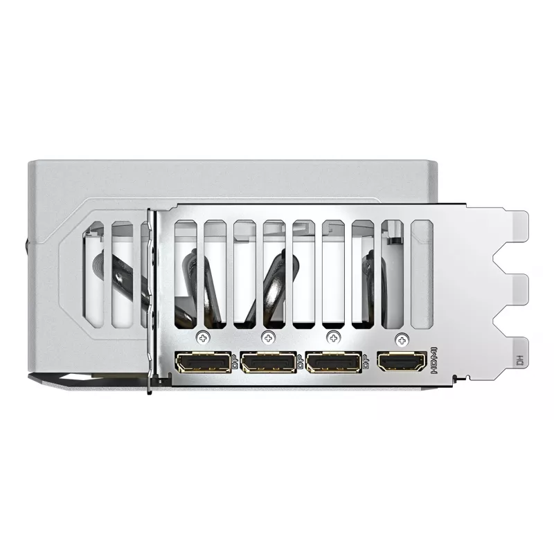 Placa gráfica GIGABYTE AORUS GeForce RTX 5080 MASTER ICE 16G — 16GB GDDR7, 256-Bit, PCIe 5.0, 2805 MHz