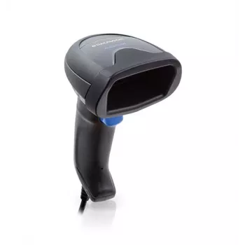 DATALOGIC Quickscan Lite 2500 Kit leitor 2D Imager com cabo espiral USB + suporte preto