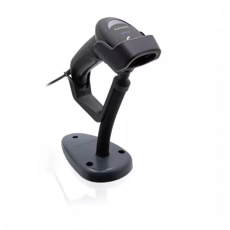 DATALOGIC Quickscan Lite 2500 Kit leitor 2D Imager com cabo espiral USB + suporte preto