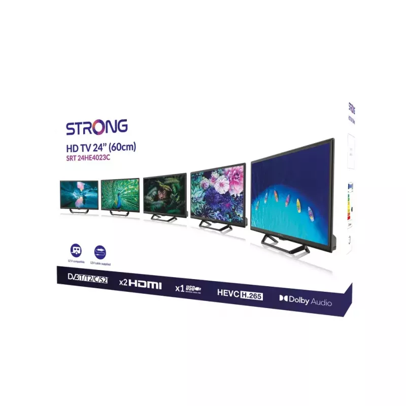 Televisor Strong SRT 24HE4023C 24 polegadas HD LCD 1366 x 768