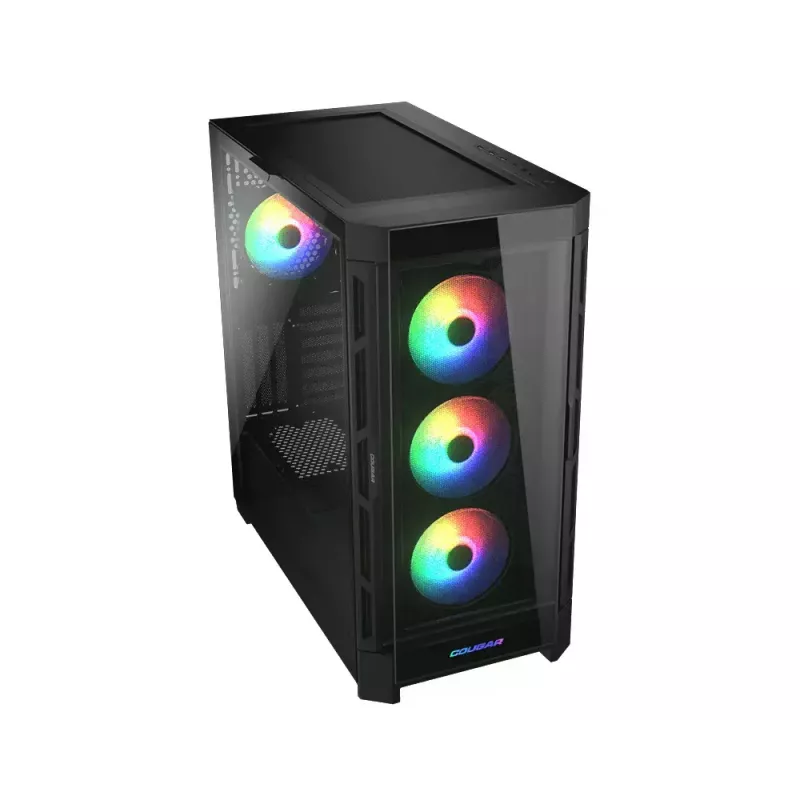 Caixa de PC COUGAR Gaming CGR-5AD1B-RGB Midi Tower preta