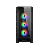 Caixa de PC COUGAR Gaming CGR-5AD1B-RGB Midi Tower preta