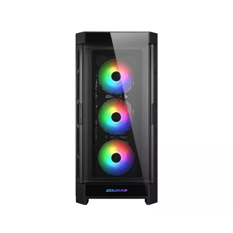 Caixa de PC COUGAR Gaming CGR-5AD1B-RGB Midi Tower preta