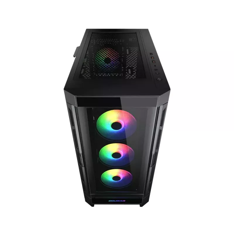 Caixa de PC COUGAR Gaming CGR-5AD1B-RGB Midi Tower preta