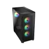 Caixa de PC COUGAR Gaming CGR-5AD1B-RGB Midi Tower preta