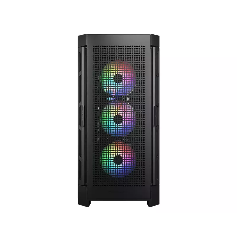 Caixa de PC COUGAR Gaming CGR-5AD1B-RGB Midi Tower preta