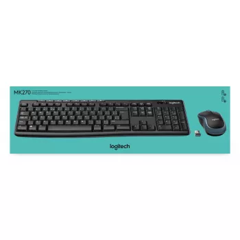LOGITECH Wireless Desktop Mk270 - Azerty Belga
