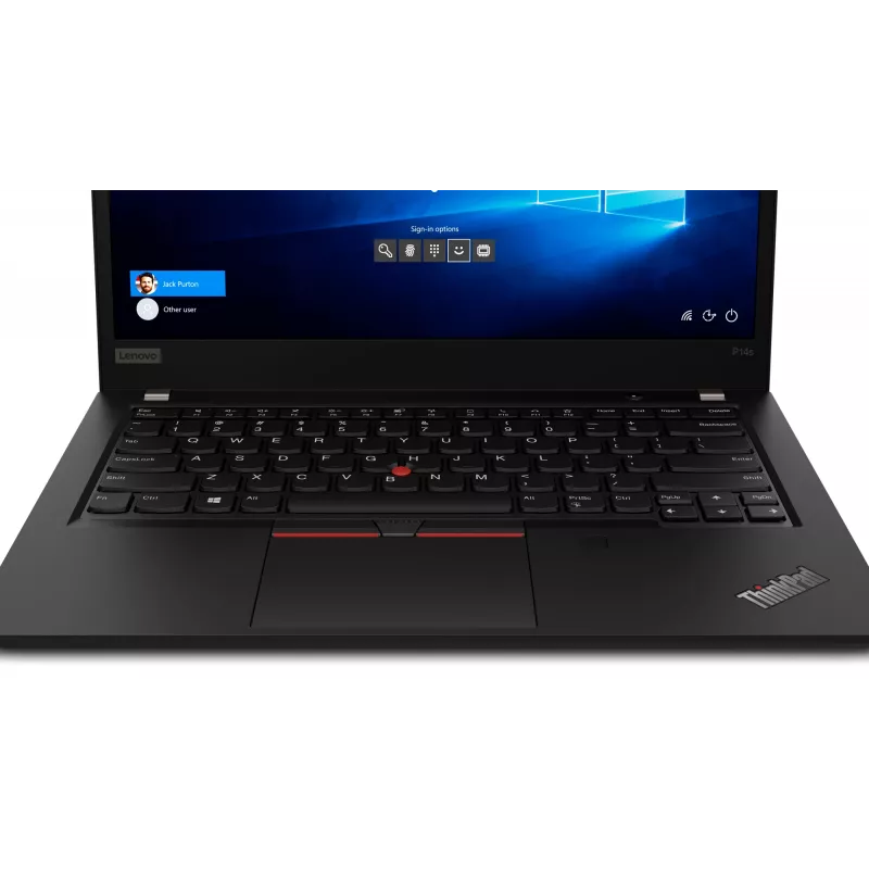 Estação de trabalho móvel recondicionada Lenovo ThinkPad P14s 14 polegadas Intel Core i5 8GB 256GB SSD Intel UHD Windows 11 Pro