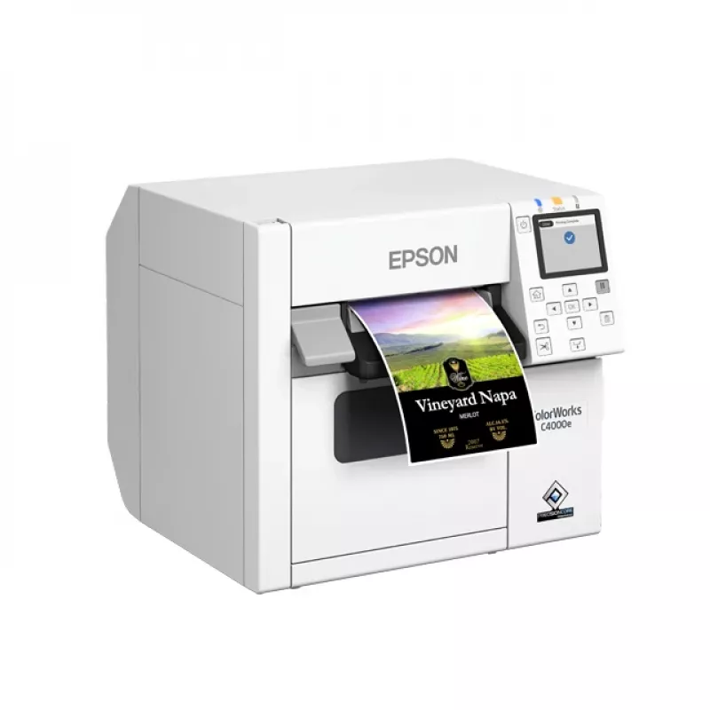 Impressora de etiquetas Epson CW-C4000e (mk) Jato de tinta Cor 1200 x 1200 DPI 102 mm/s Com fios