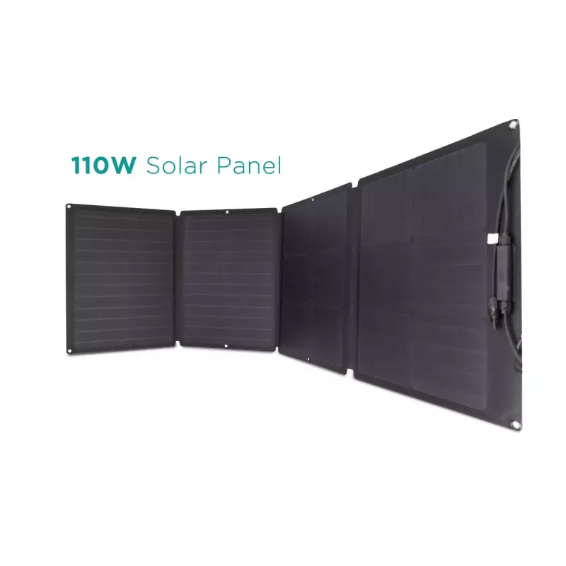 Painel solar EcoFlow EFSOLAR110N 110 W Silício monocristalino