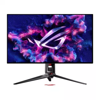 Monitor de computador ASUS ROG Swift PG32UCDP 31,5 polegadas OLED 3840 x 2160 4K 240Hz HDR DisplayPort 1.4 HDMI 2.1 USB-C 90W (embalagem danificada)