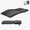 LOGITECH Ergo K860 - Teclado dividido sem fios grafite Qwerty US/Internacional