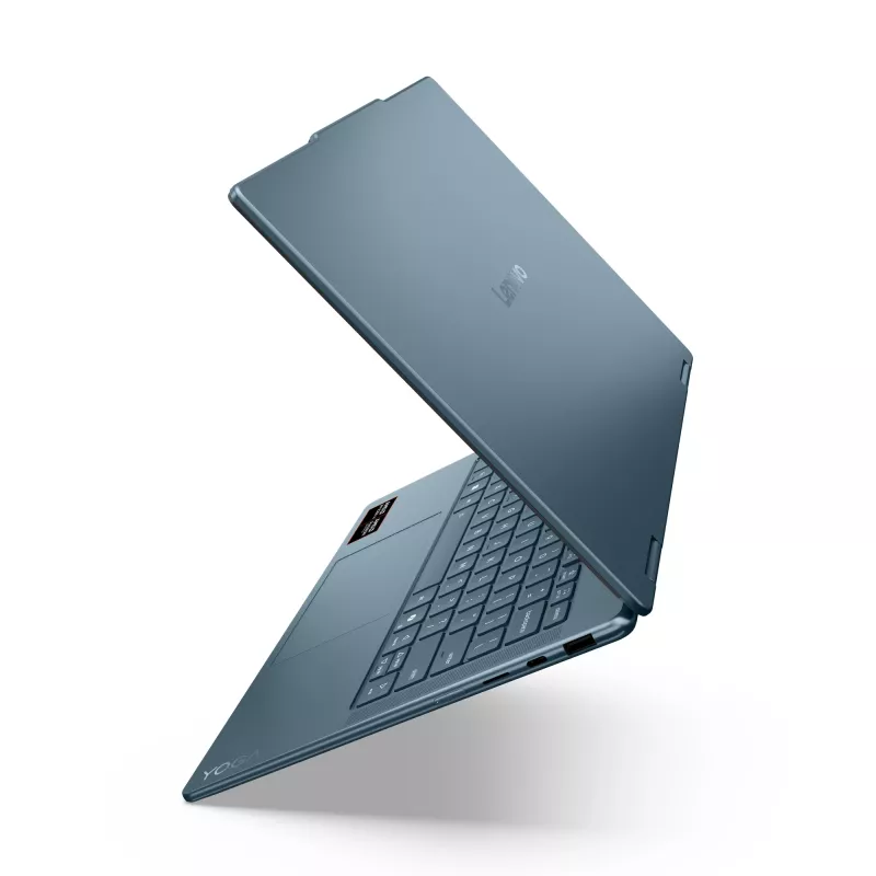 Lenovo Yoga 7 2-in-1 14AKP10 Copilot+ PC AMD Ryzen™ AI 5 340 Híbrido (2-in-1) 35,6 cm (14 polegadas) Ecrã tátil WUXGA 16 GB LPDDR5x-SDRAM 512 GB SSD Wi-Fi 7 (802.11be) Windows 11 Home Alemão Teal