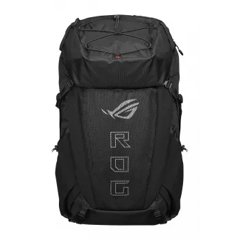 Mochila de gaming ASUS ROG Archer ErgoAir preta EVA (Etileno-acetato de vinilo), Lycra, Nylon