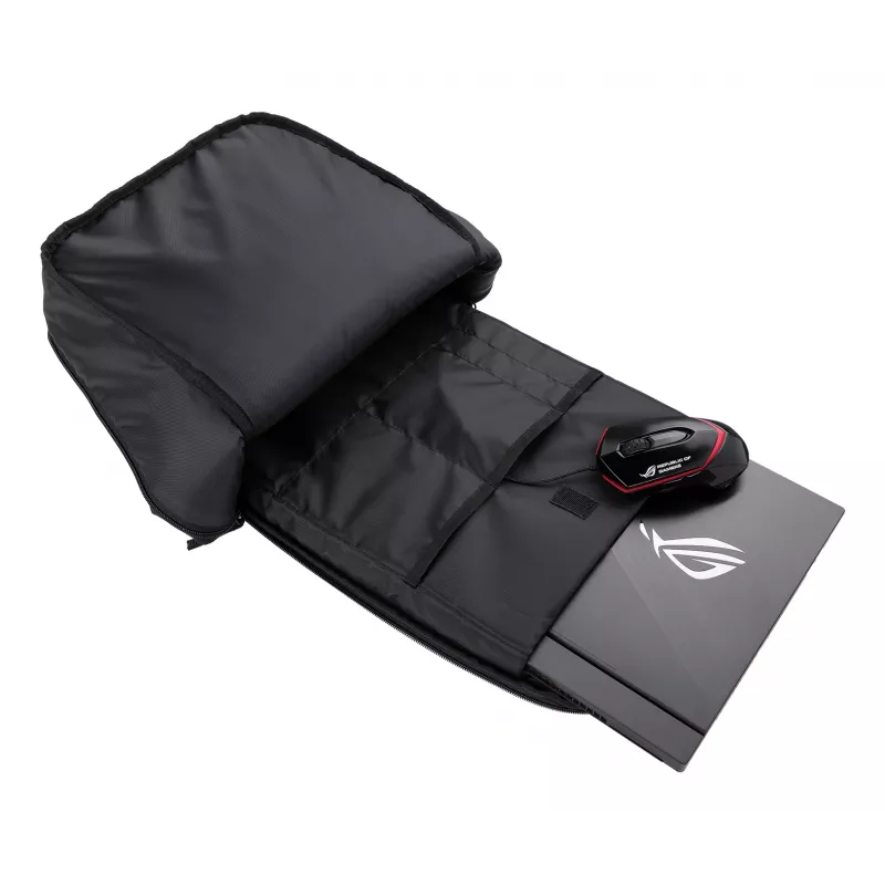 Mochila ASUS ROG BP1501G Holographic Edition 43,2 cm (17 polegadas) preta, cinzenta