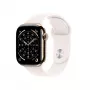 APPLE Watch Series 11 GPS + Cellular 46mm Caixa de titânio dourada com bracelete desportiva Light Blush S/M