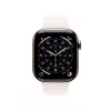 APPLE Watch Series 11 GPS + Cellular 46mm Caixa de titânio dourada com bracelete desportiva Light Blush S/M