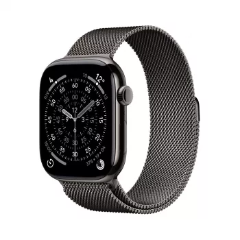 APPLE Watch Series 11 GPS + Cellular 46mm Caixa de titânio ardósia com bracelete Milanese Loop ardósia S/M