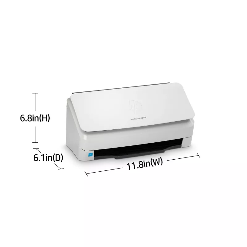 Scanner de folhas HP Scanjet Pro 3000 s4 600 x 600 DPI A4 preto, branco