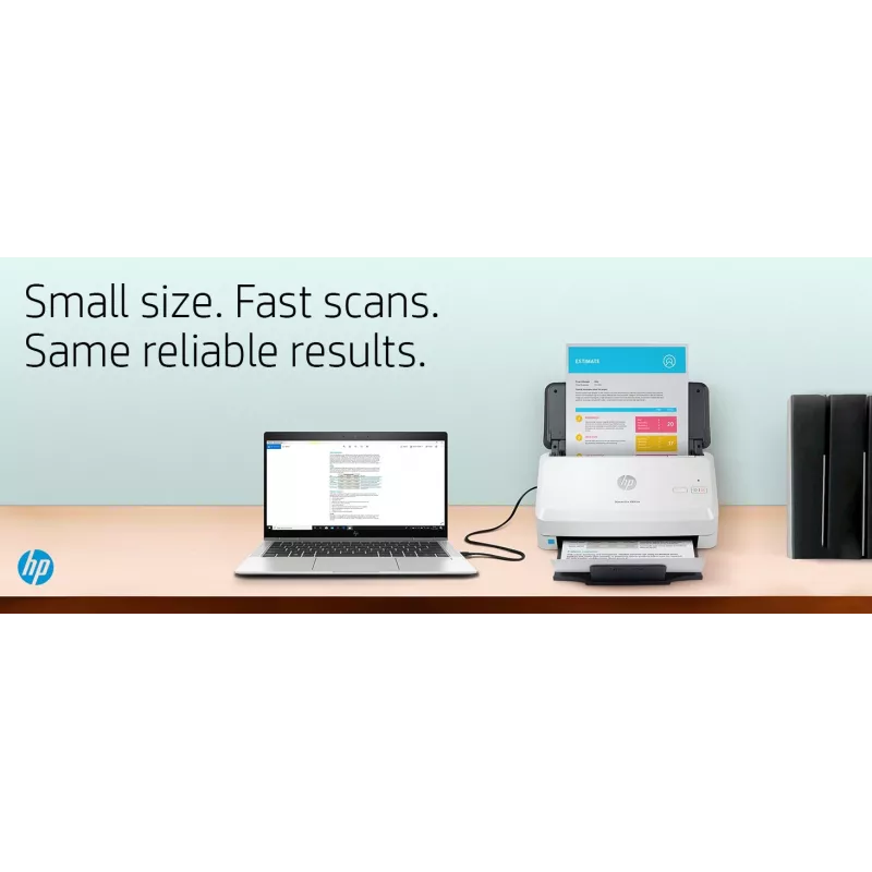 Scanner de folhas HP Scanjet Pro 3000 s4 600 x 600 DPI A4 preto, branco