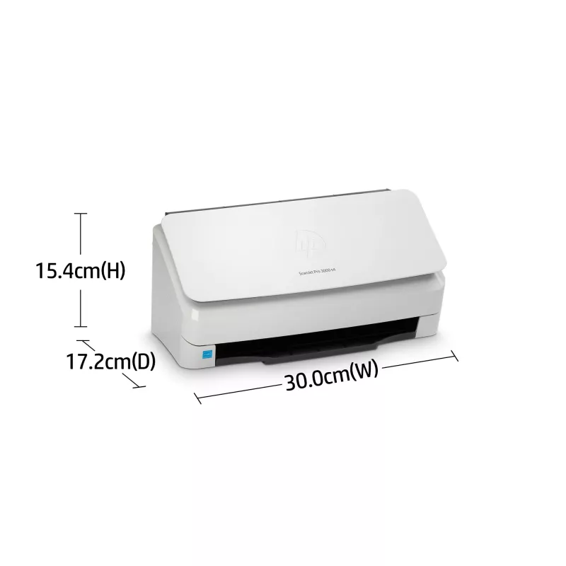 Scanner de folhas HP Scanjet Pro 3000 s4 600 x 600 DPI A4 preto, branco