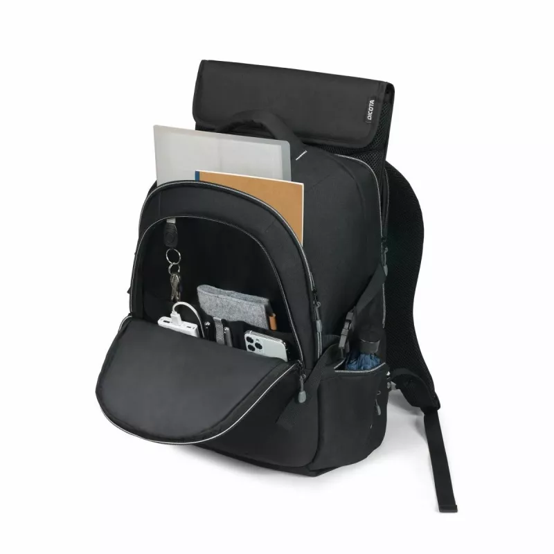 Mochila para portátil DICOTA Eco 14-15.6in - preta / 600d PET reciclado