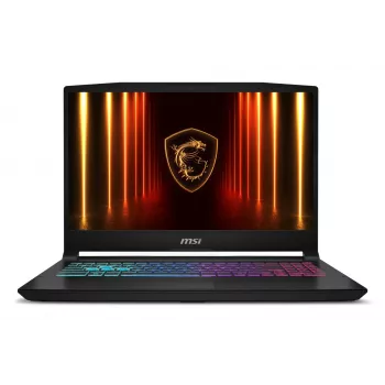 Portátil MSI Katana 15 HX B14WFK-487 Intel® Core™ i7 i7-14650HX 39,6 cm (15,6 inch) Full HD 16 GB DDR5-SDRAM 512 GB SSD NVIDIA GeForce RTX 5060 Wi-Fi 6E (802.11ax) Windows 11 Home Preto