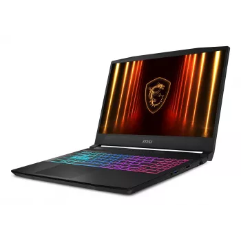 Portátil MSI Katana 15 HX B14WFK-487 Intel® Core™ i7 i7-14650HX 39,6 cm (15,6 inch) Full HD 16 GB DDR5-SDRAM 512 GB SSD NVIDIA GeForce RTX 5060 Wi-Fi 6E (802.11ax) Windows 11 Home Preto