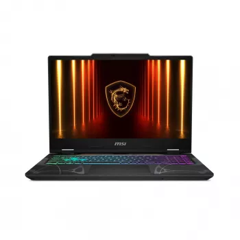 Portátil MSI Cyborg 15 B2RWEKG-067 Intel Core 7 240H 39,6 cm (15,6 inch) Full HD 16 GB DDR5-SDRAM 512 GB SSD NVIDIA® GeForce RTX™ 5050 Wi-Fi 6E (802.11ax) Windows 11 Home Preto