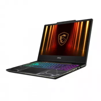 Portátil MSI Cyborg 15 B2RWEKG-067 Intel Core 7 240H 39,6 cm (15,6 inch) Full HD 16 GB DDR5-SDRAM 512 GB SSD NVIDIA® GeForce RTX™ 5050 Wi-Fi 6E (802.11ax) Windows 11 Home Preto