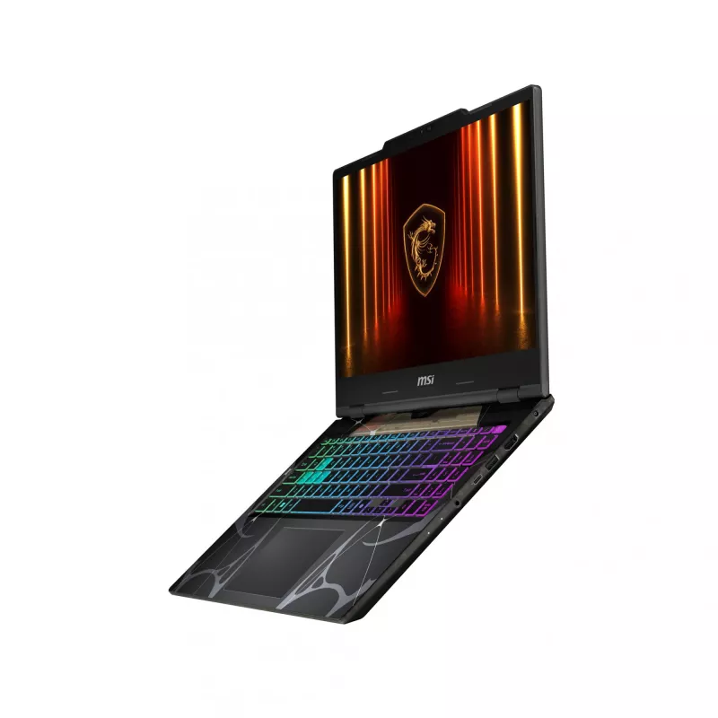Portátil MSI Cyborg 15 B2RWEKG-067, Intel Core 7 240H, 39,6 cm (15,6 polegadas) Full HD IPS 144 Hz, 16 GB DDR5-SDRAM, 512 GB SSD, NVIDIA GeForce RTX 5050, Windows 11 Home, preto
