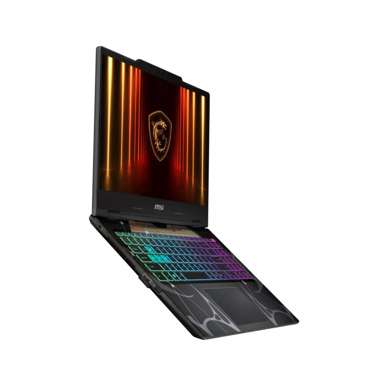 Portátil MSI Cyborg 15 B2RWEKG-067, Intel Core 7 240H, 39,6 cm (15,6 polegadas) Full HD IPS 144 Hz, 16 GB DDR5-SDRAM, 512 GB SSD, NVIDIA GeForce RTX 5050, Windows 11 Home, preto