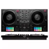 Controlador DJ Hercules INPULSE T7 Preto – Auscultadores 3,5 mm/6,35 mm, cabo USB, 652×350×90 mm