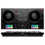 Controlador DJ Hercules INPULSE T7 Preto – Auscultadores 3,5 mm/6,35 mm, cabo USB, 652×350×90 mm