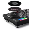 Controlador DJ Hercules INPULSE T7 Preto – Auscultadores 3,5 mm/6,35 mm, cabo USB, 652×350×90 mm