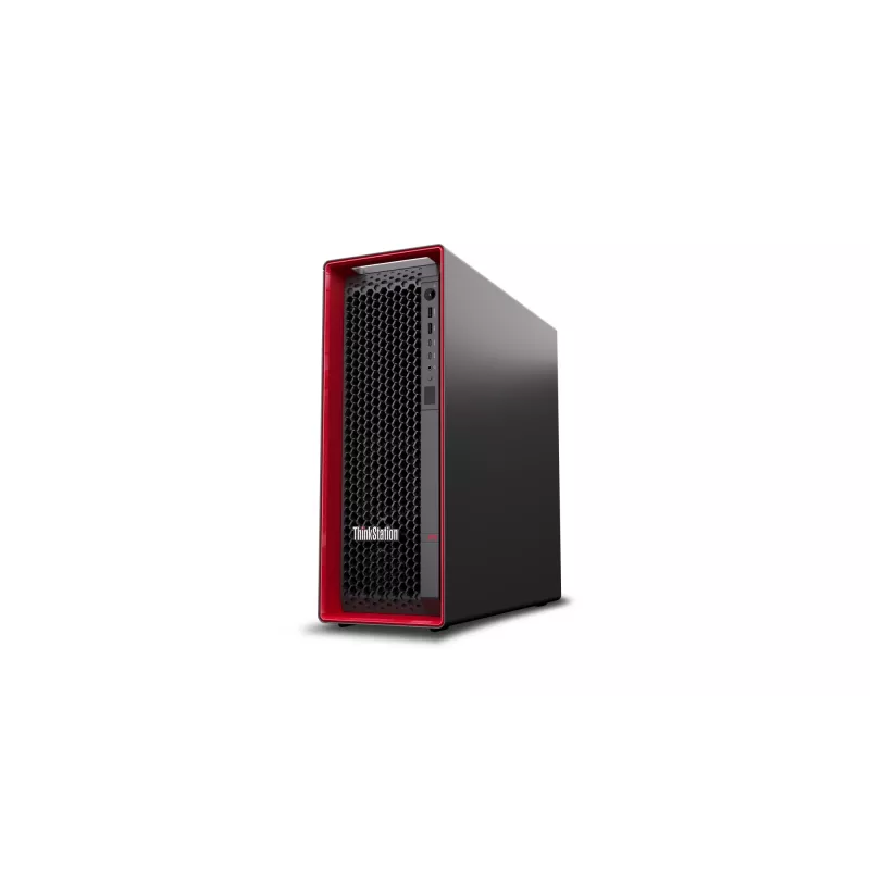 Lenovo ThinkStation P5 Intel Xeon W W3-2525 64 GB DDR5-SDRAM 1 TB SSD NVIDIA RTX 2000 Ada Windows 11 Pro for Workstations Torre Workstation preto, vermelho