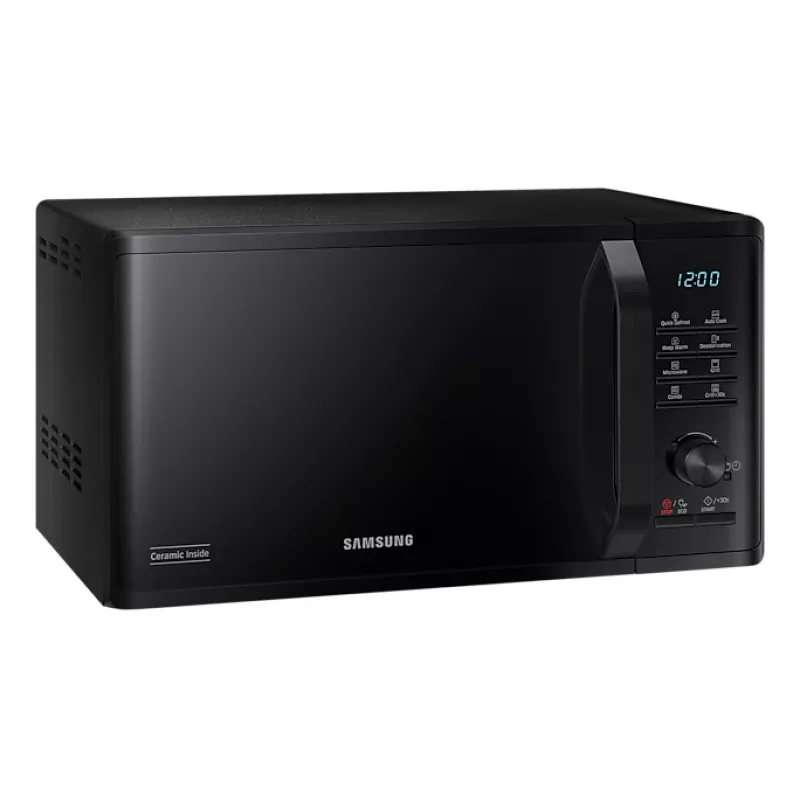 Micro-ondas Samsung MG23B3515AK/EN preto com grelhador de bancada 23 L 1250 W