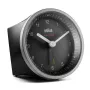Despertador de quartzo Braun BC07SB-DCF preto, prateado