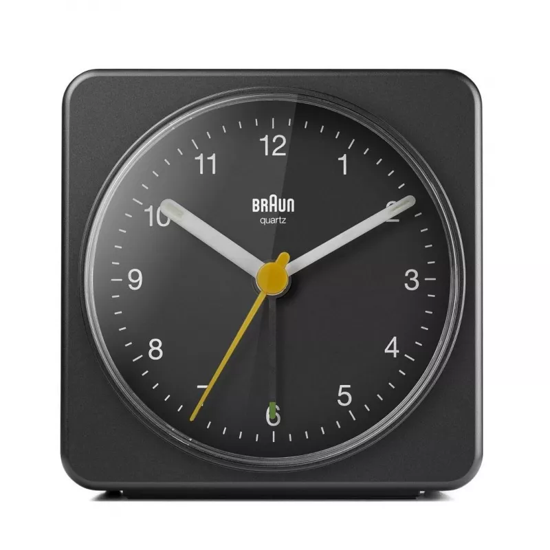 Despertador de quartzo Braun BC03B preto