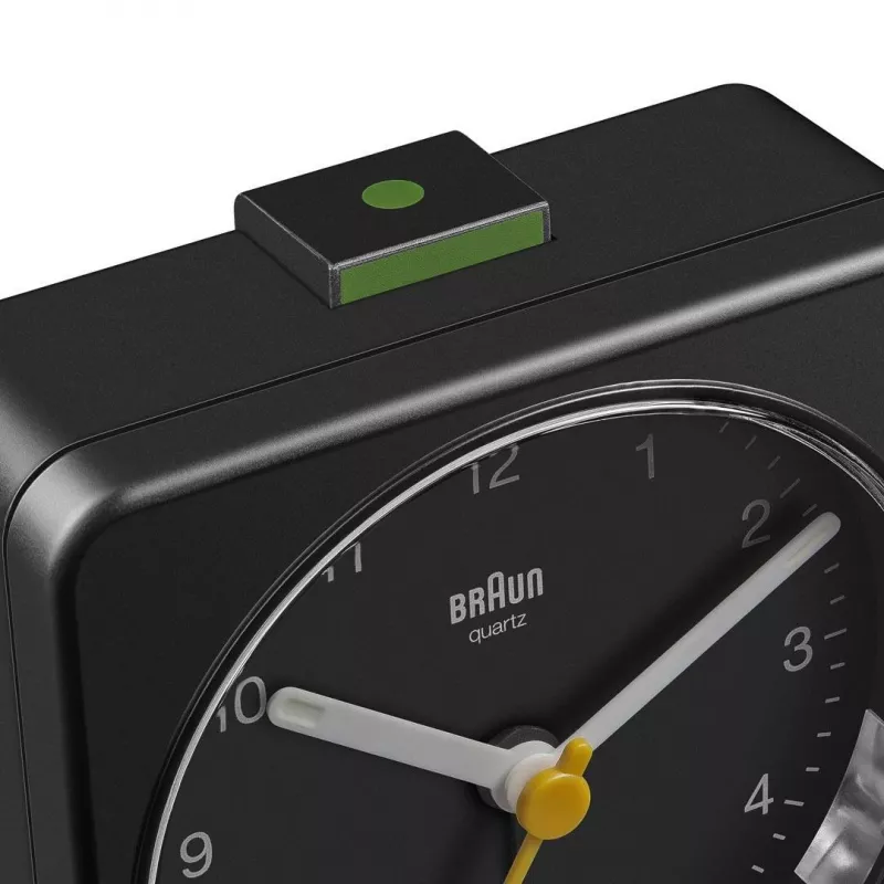 Despertador de quartzo Braun BC03B preto