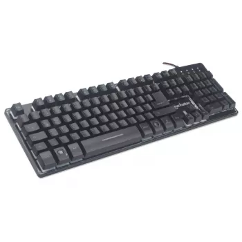 Teclado USB Manhattan Gaming Metal Base Edition