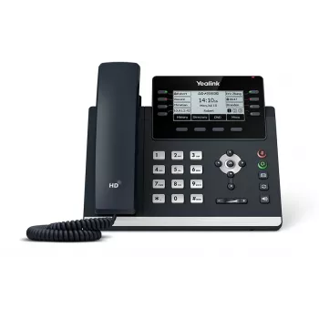 Telefone IP Yealink SIP-T43U cinzento 12 linhas LCD Wi-Fi