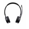Headset Yealink WH62 Dual Teams, sem fios, 20 - 20000 Hz, escritório/call center, 127 g, headset, preto