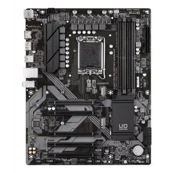 Placa-mãe GIGABYTE B760 DS3H DDR4 - suporta CPUs Intel Core 14ª geração, VRM digital 18+2+1 fases, até 5333 MHz DDR4 (OC), 2x PCIe 4.0 M.2, GbE LAN, USB 3.2 Gen 2