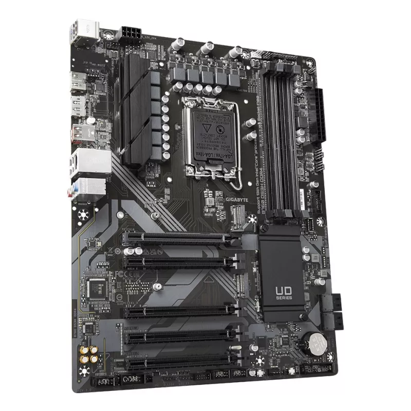 Placa-mãe GIGABYTE B760 DS3H DDR4 - suporta CPUs Intel Core 14ª geração, VRM digital 18+2+1 fases, até 5333 MHz DDR4 (OC), 2x PCIe 4.0 M.2, GbE LAN, USB 3.2 Gen 2