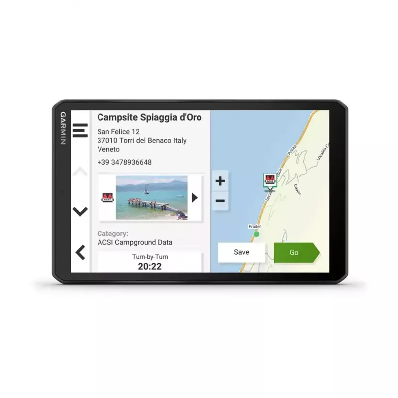 Navegador Garmin 895 Fest 20,3 cm (8 polegadas) ecrã tátil TFT