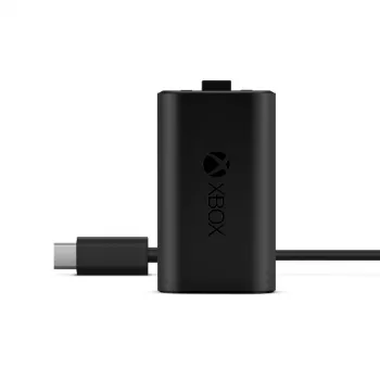 Microsoft Xbox Play & Charge Kit (SXW-00002) bateria recarregável com cabo USB-C, preto