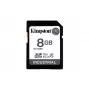 Kingston Technology 8G SDHC Industrial pSLC, 8 GB, SDXC, Classe 10, UHS-I, 100 MB/s, 80 MB/s